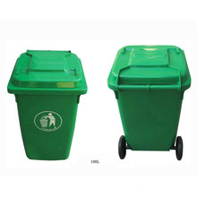 Eco-Friendly Recycle Plastic Trash Can/ Garbage Bin (FS-80100)